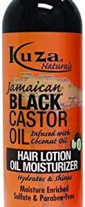 Kuza Moisturizing Castor Oil Hair Lotion 8 fl oz Hydrating Treatment