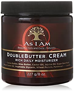 8 oz Double Butter Cream Daily Moisturizer for Shiny Hydrated Hair