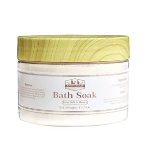 Goat Milk and Honey Moisturizing Bath Soak 13.5 Oz for Ultimate Relaxation