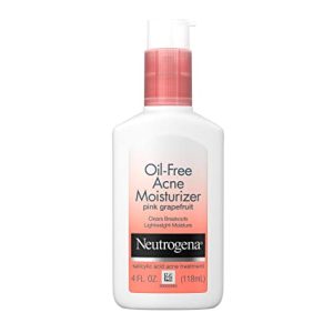 Neutrogena Oil-Free Acne Moisturizer with Salicylic Acid, 4.2 oz, Clear Skin Formula