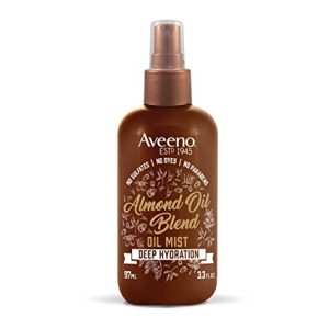 Aveeno Almond Oil Anti-Frizz Hair Mist 6.7 fl oz for Smooth Manageable Hair