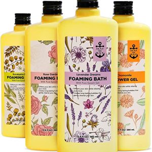 16 oz Relaxing Bubble Bath Soak for Ultimate Self-Care Experience