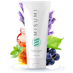 Misumi Acne Body Wash for Keratosis Pilaris, 16 oz Bottle