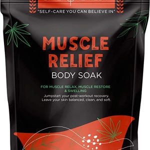 Soothing Muscle Relief Soak for Body Aches 16 oz USA Made