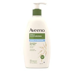Aveeno Sheer Hydration Dry Skin Moisturizing Body Lotion 12 fl oz Bottle