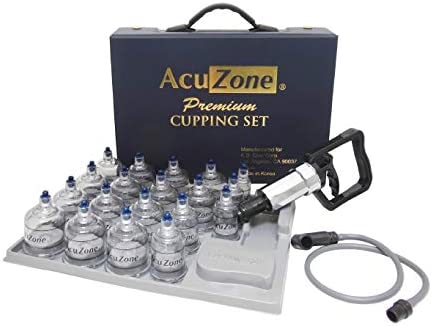 19-Piece Premium Glass Cupping Therapy Set for Effective Healing Sessions