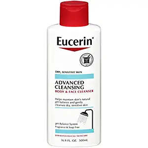 Eucerin Dry Skin Gentle Cleanser 8.4 oz Fragrance and Soap Free