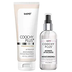 Fragrance-free Coochy Plus Shaving Kit with Razor Burn Prevention