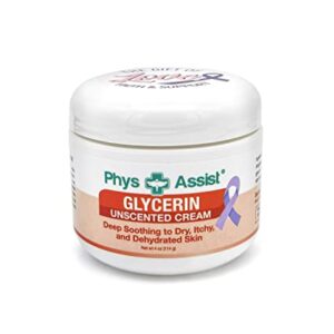 Fragrance-Free Moisturizer for Chemo Patients, 4 Oz Jar, Gentle and Soothing Formula