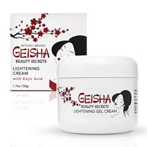 Geisha Kojic Acid Skin Lightening Cream 1.7 fl oz for Brighter Complexion