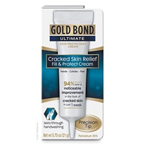 Gold Bond Cracked Skin Relief Cream 0.75 oz Moisturizing Treatment Dry Skin Care