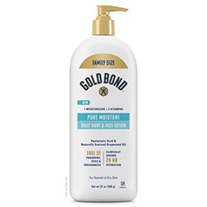 Gold Bond Nourishing Hydrating Lotion for Dry Skin 14 oz Bottle