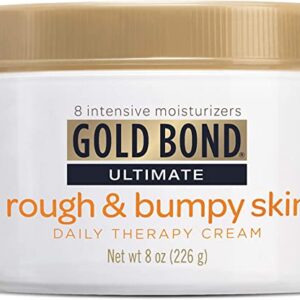 Gold Bond 8oz Rough and Bumpy Skin Therapy Cream for Visibly Smoother Skin