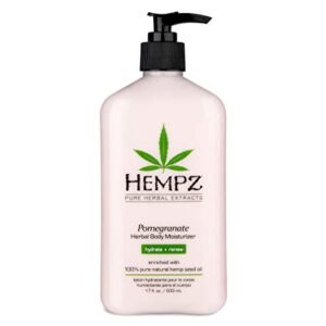 Hempz Pomegranate Body Moisturizer: 17 oz, Paraben-Free Lotion