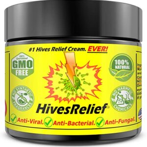 HivesRelief Natural Fast Acting Cream for Itch Relief 2oz