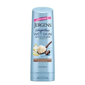 Jergens Shea Butter Wet Skin Moisturizer 10 oz for Deep Hydration