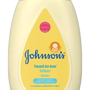 Johnson's Sensitive Skin Baby Lotion 13.6 oz Gentle Hydration