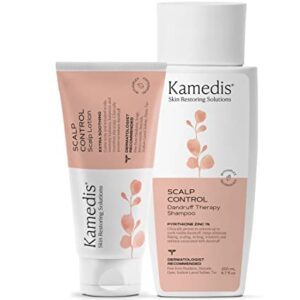 Kamedis Itchy Scalp Relief Anti Dandruff 2 Piece Kit 8 oz