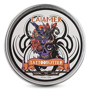 LAIAMER Natural Tattoo Aftercare Balm 2oz Soothing Healing Cream