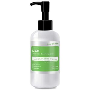 LAVO Tea Tree Gel Ingrown Hair Treatment and Razor Bump Remover 4 oz