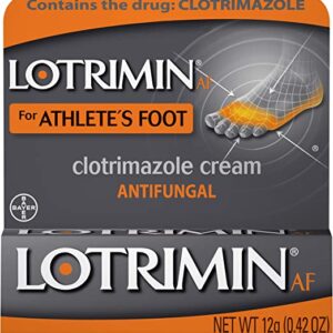 Lotrimin AF Cream Athlete's Foot Relief 0.42 oz Tube