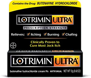 Lotrimin Ultra 1% Clotrimazole Antifungal Cream for Jock Itch Relief