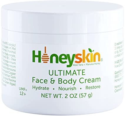 Manuka Honey Coconut Oil Face Moisturizer for Dry Skin