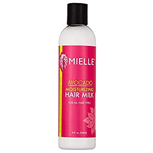 Mielle Organics Avocado Hair Milk 8 oz Moisturizing Treatment for All Hair Types