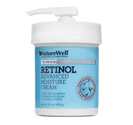 Naturewell Retinol Moisture Face Cream 1.7 oz Hydrating Anti-Aging Skin Care