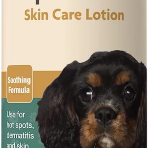 NaturVet Septiderm-V 8 oz Pet Skin Care Lotion for Dry, Moisturizing Treatment