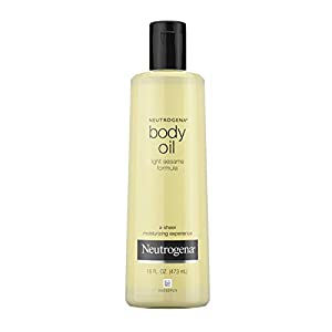 Neutrogena Lightweight Body Oil 8.5 oz Moisturizer for Dry Skin