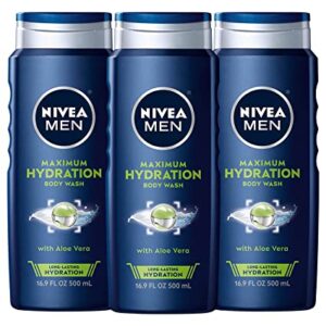 NIVEA MEN Hydrating Body Wash 16.9 oz for Men