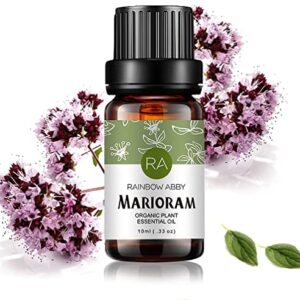 Organic Marjoram Essential Oil 10ML for Diffuser and Skin Care, Pure and Natural