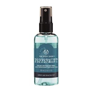 The Body Shop Peppermint Cooling Foot Spray 3.3oz Refreshing Relief