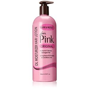Luster Pink Oil Moisturizer for Hair 8 oz Nourishing Hydrating Hair Care