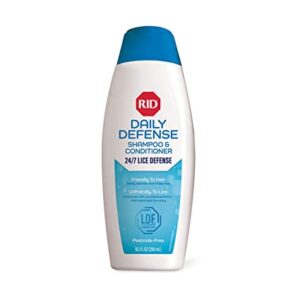 RID Lice Shampoo & Conditioner for daily defense.