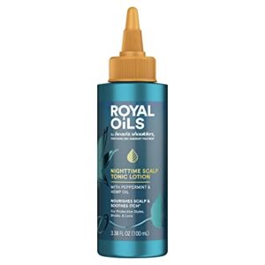 Royal Oils Nighttime Scalp Tonic with Peppermint & Hemp