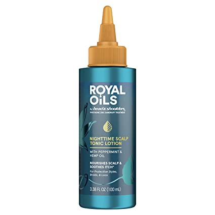 Royal Oils Nighttime Scalp Tonic with Peppermint & Hemp
