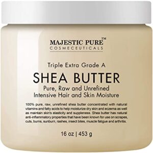 Shea Butter: Raw Unrefined Grade for Dry Skin