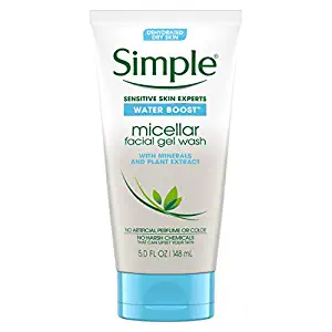 Simple Water Boost Micellar Gel Wash for Sensitive Skin