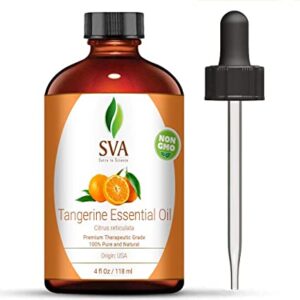 Tangerine Essential Oil 4 Oz- 100% Pure