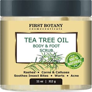 Tea Tree Oil Scrub with Dead Sea Salt ? Acne Best