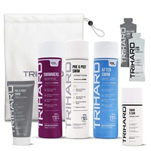 TRIHARD Complete Care Swimmer Skin and Hair Kit 8 oz Size