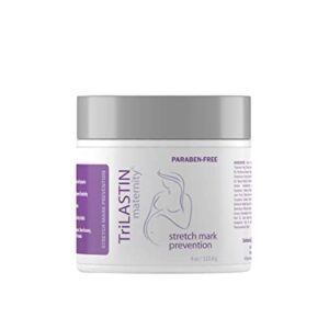 TriLASTIN Maternity Stretch Mark Prevention Cream 4oz Pregnancy Formula