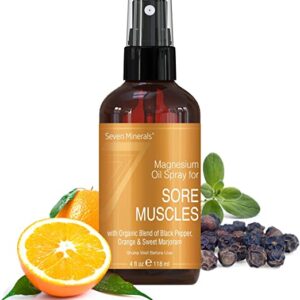 USA Made Sore Muscle Relief Spray ? Organic Essential Oils