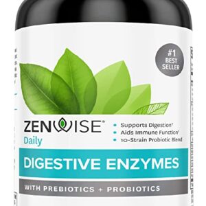 Zenwise Digestive Enzymes with Prebiotics & Probiotics