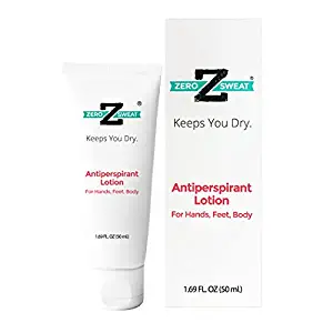 ZeroSweat Antiperspirant Lotion: Clinical Strength for Face & Body