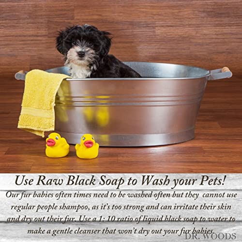 Natural African Black Soap Body Wash 32 oz Deep Cleansing Nourishing Formula - Image 7