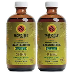 Black Castor Oil Natural Hair Treatment 4 oz for Healthy Hair Growth and Moisture