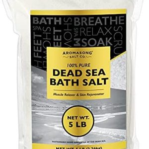 Relaxing Dead Sea Muscle Soak Bath Salt for Soothing Relief